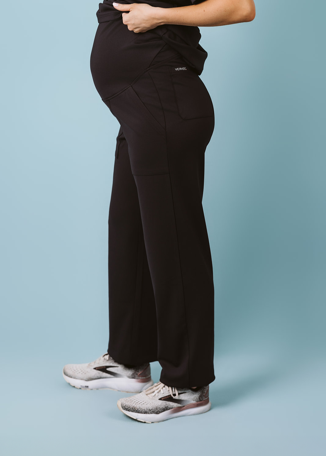 OG Straight Leg Pants with Belly Band – Vervee Scrubs