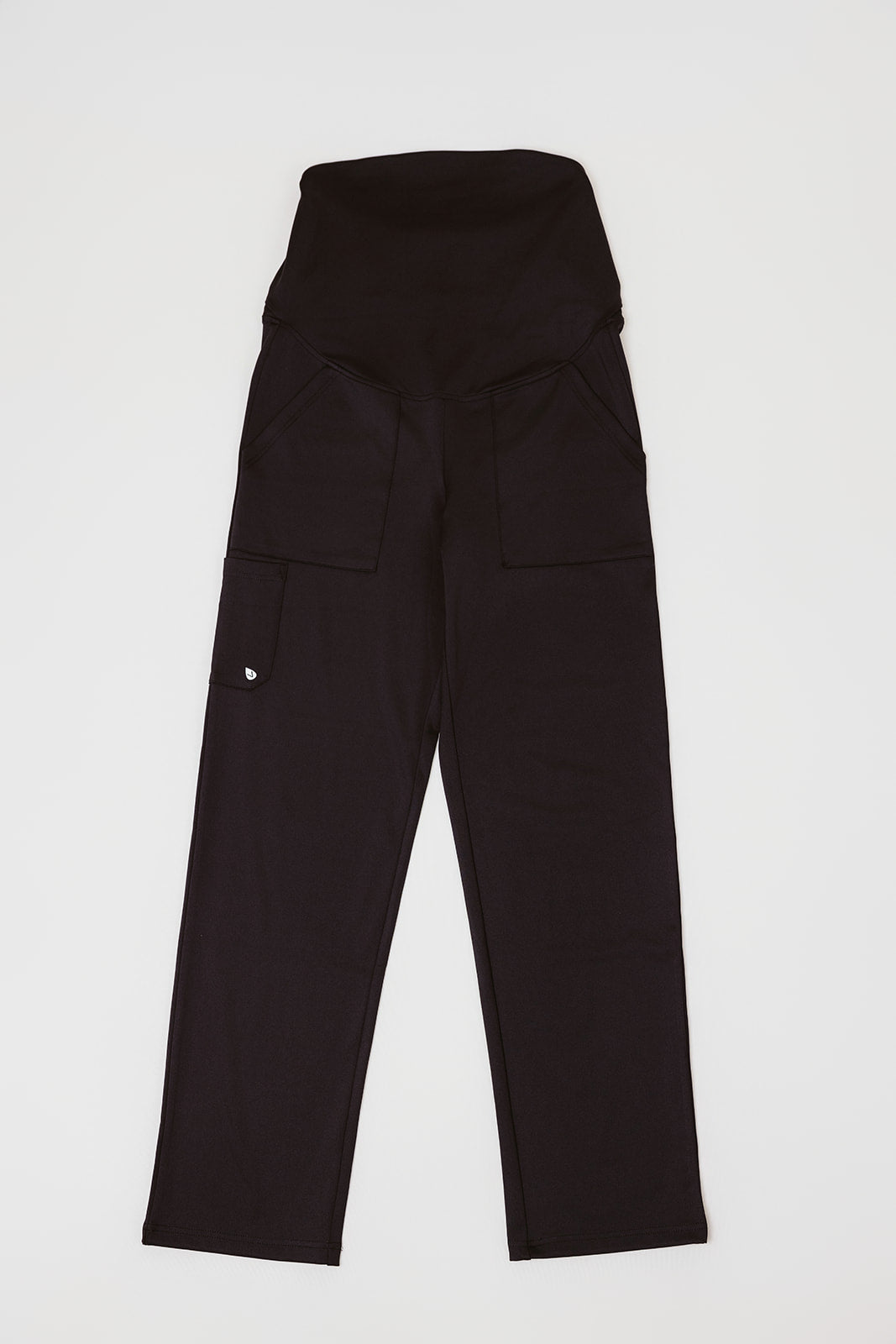 Straight Leg Pants with Belly Band