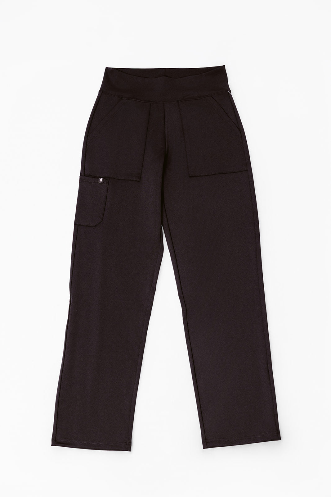 Vervee Scrubs Essential Straight Leg Pants for Women in Black